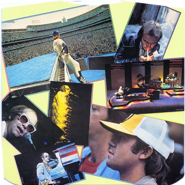 Front inner sleeve, John, Elton - Elton John&#39;s Greatest Hits VOL.2